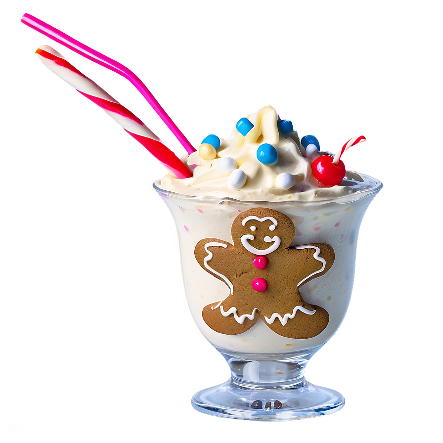 Gingerbread Milkshake Png 20