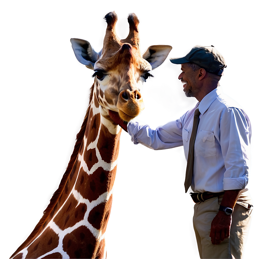 Giraffe Encounter Safari Png Mxu6