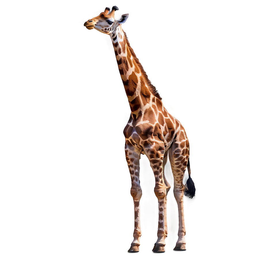 Giraffe Standing Tall Png 05062024