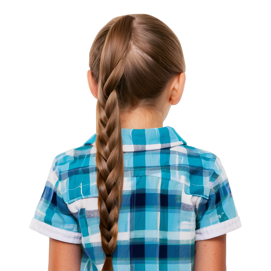 Girl Hair Back View Png 6