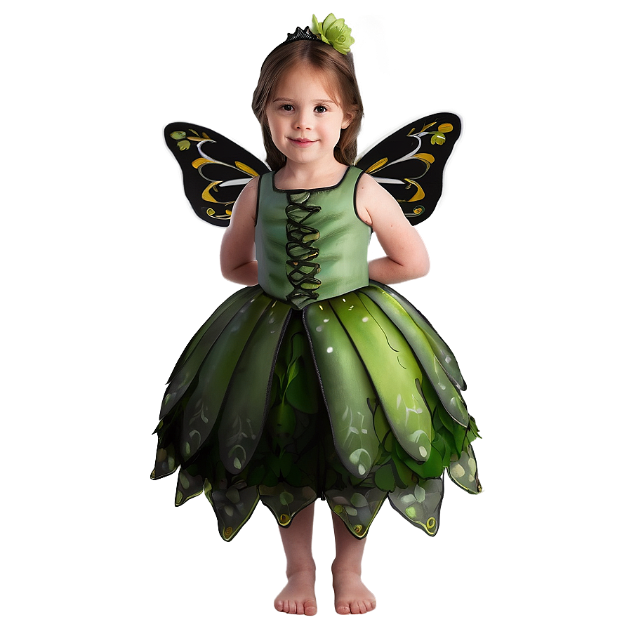 Girl In Fairy Costume Png 06242024