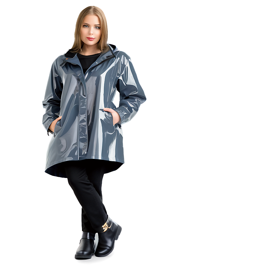 Girl In Raincoat Png Omd10