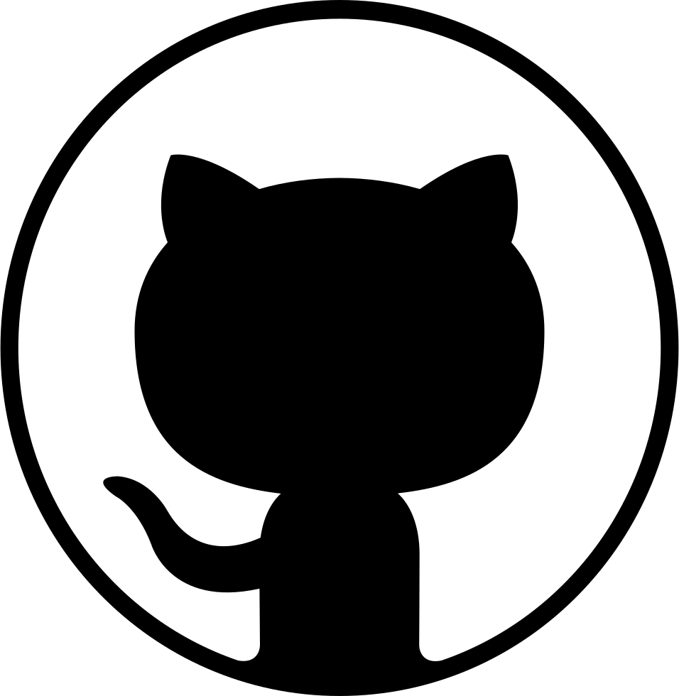 Git Hub Logo Silhouette