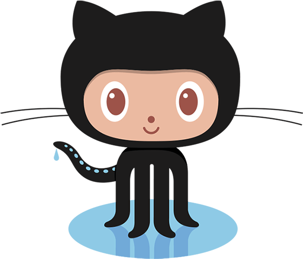 Git Hub Octocat Cartoon