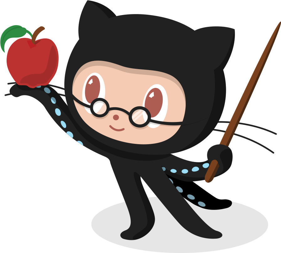 Github Mascot Octocat Teacher