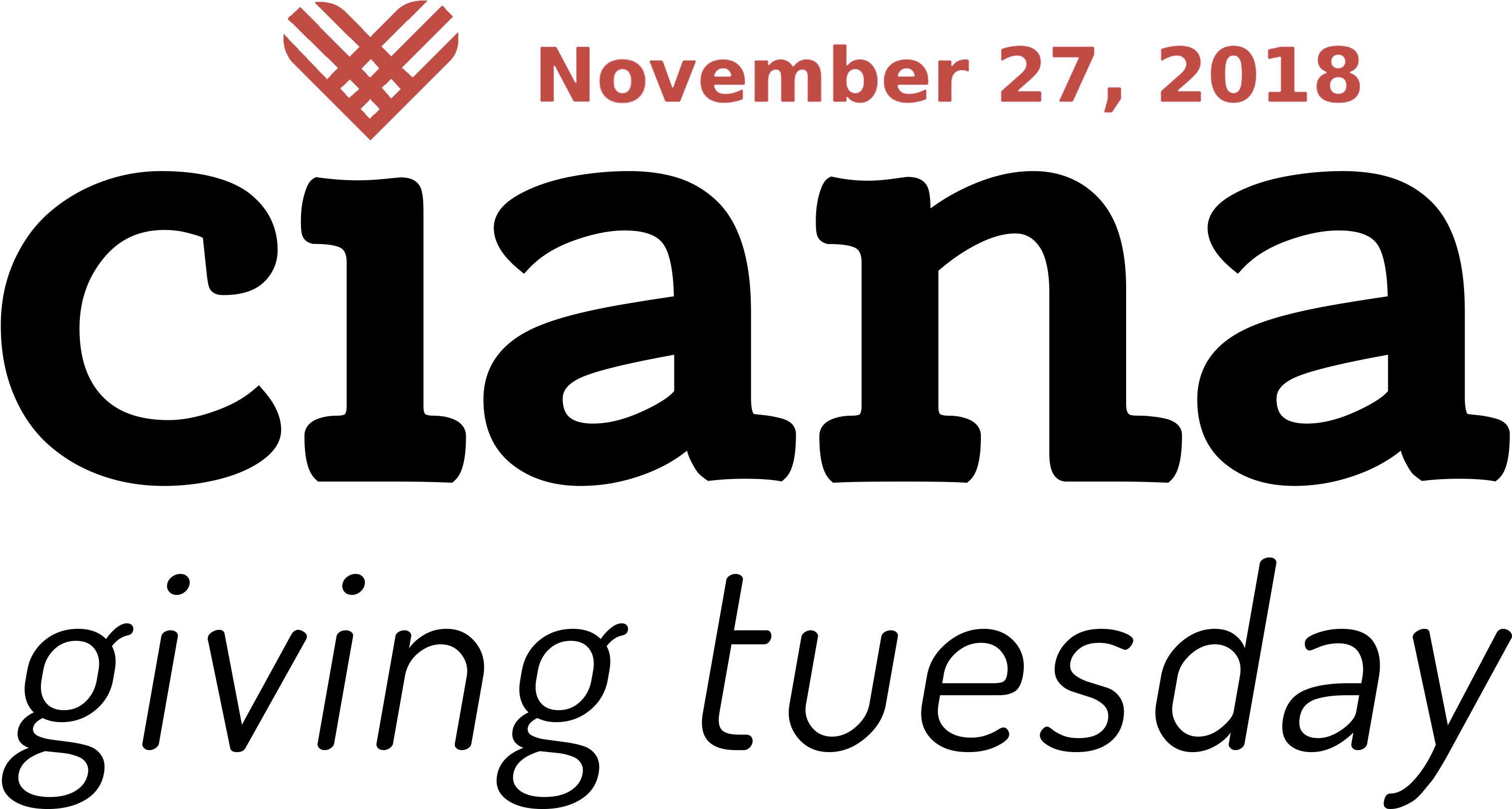 Giving Tuesday2018 C1ana Logo