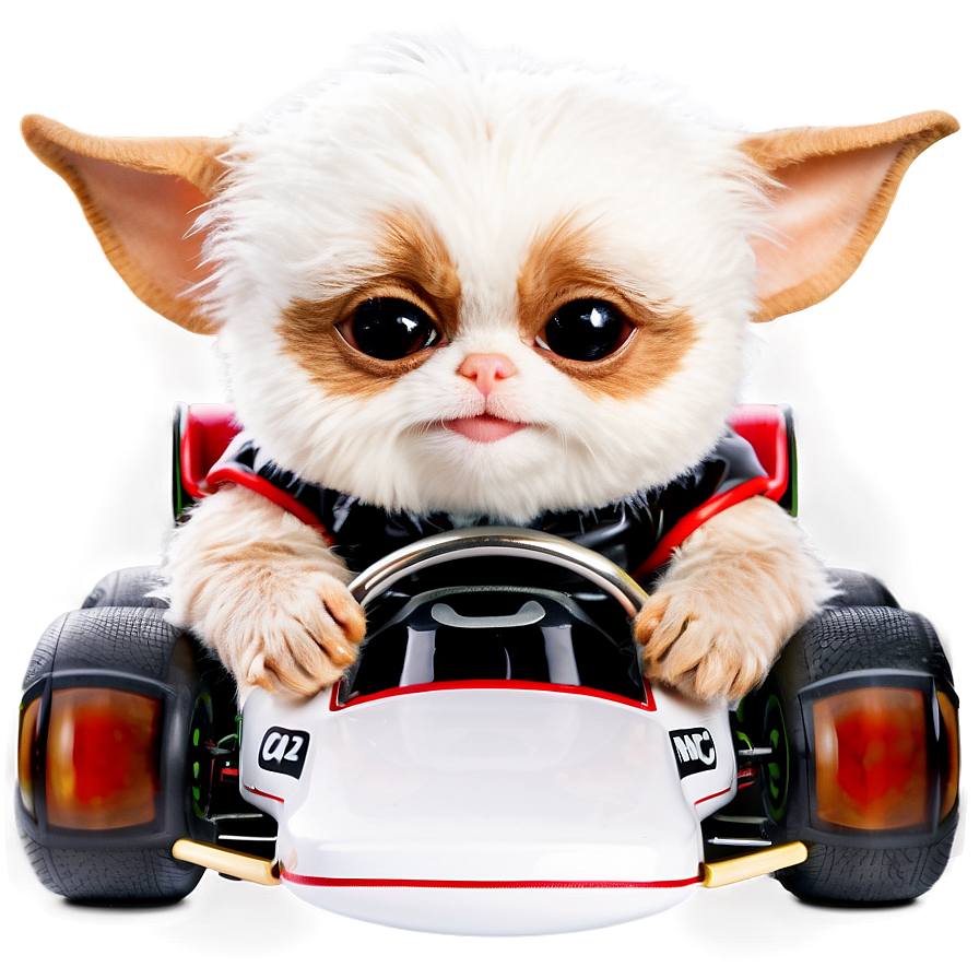 Gizmo In A Race Car Png Alk