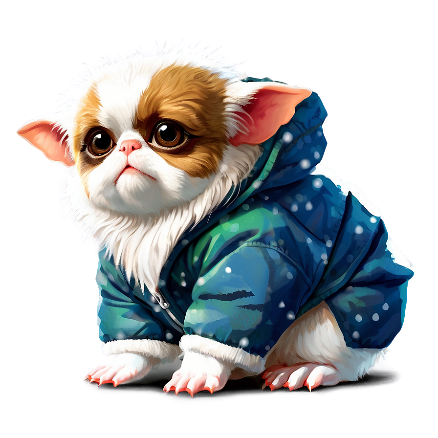 Gizmo In Winter Clothes Png 71