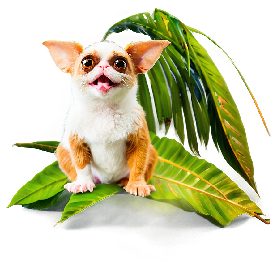 Gizmo On A Tropical Island Png Spe