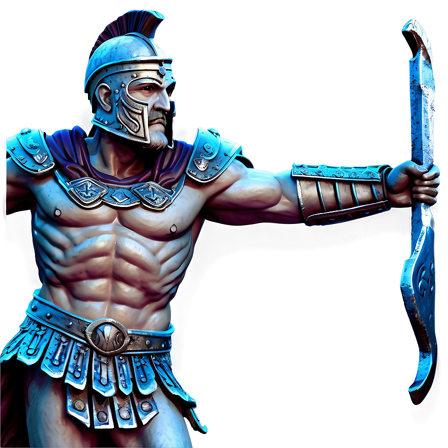 Gladiator Statue Png Hxf38