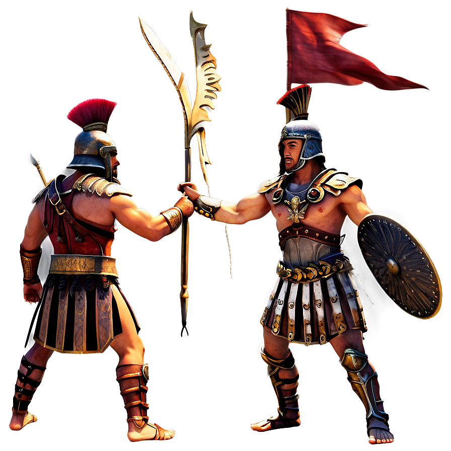 Gladiator Sunset Battle Png Alt19