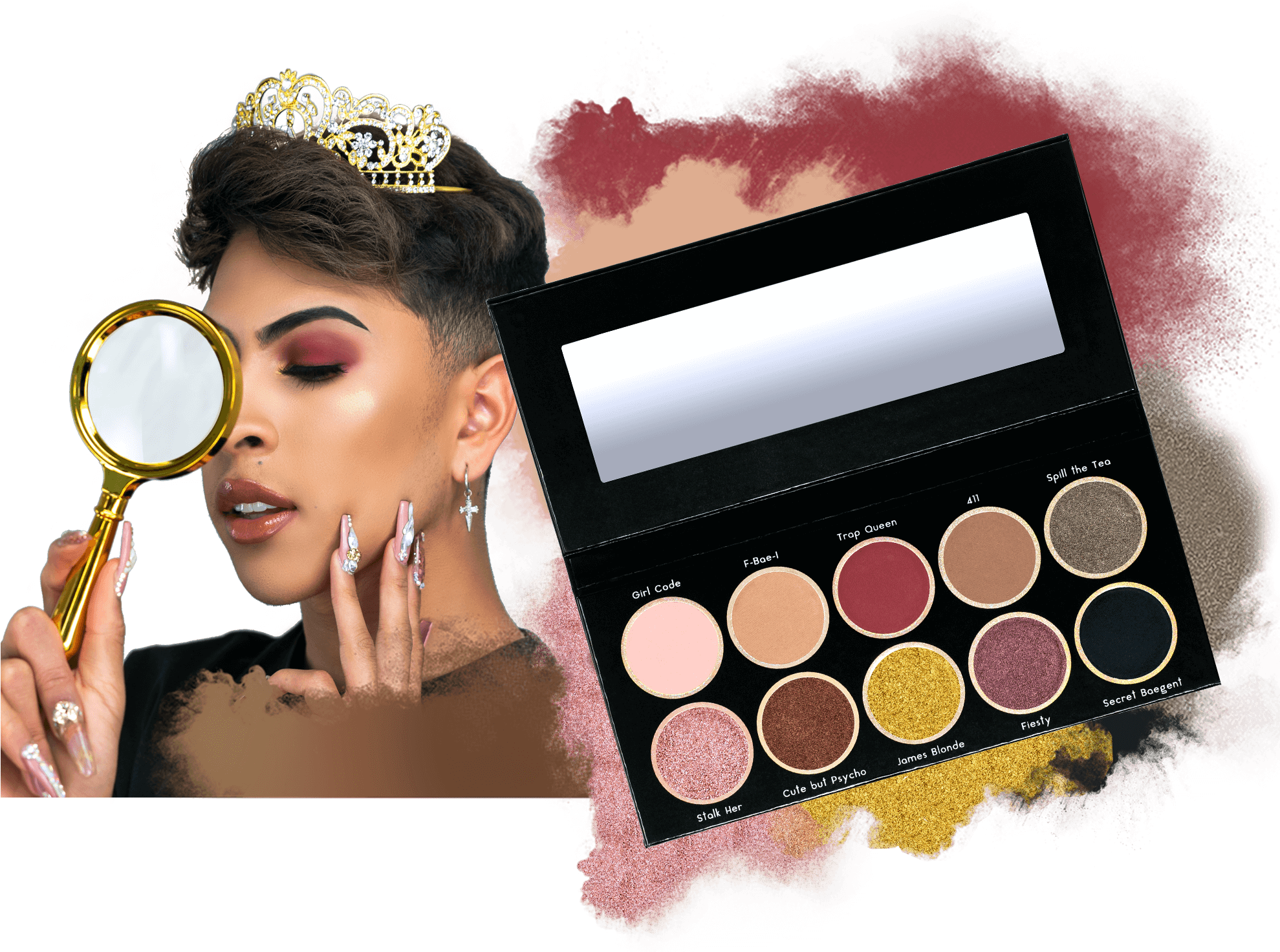 Glamorous Makeupand Eyeshadow Palette