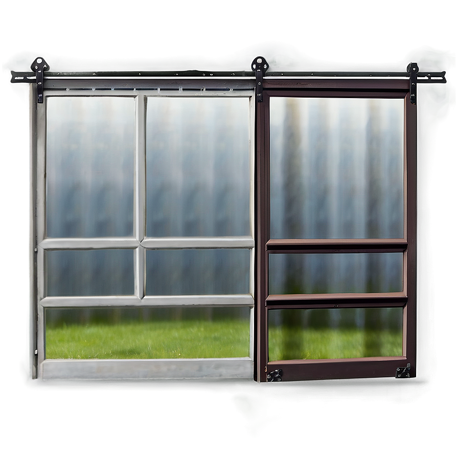 Glass Barn Door Png 30