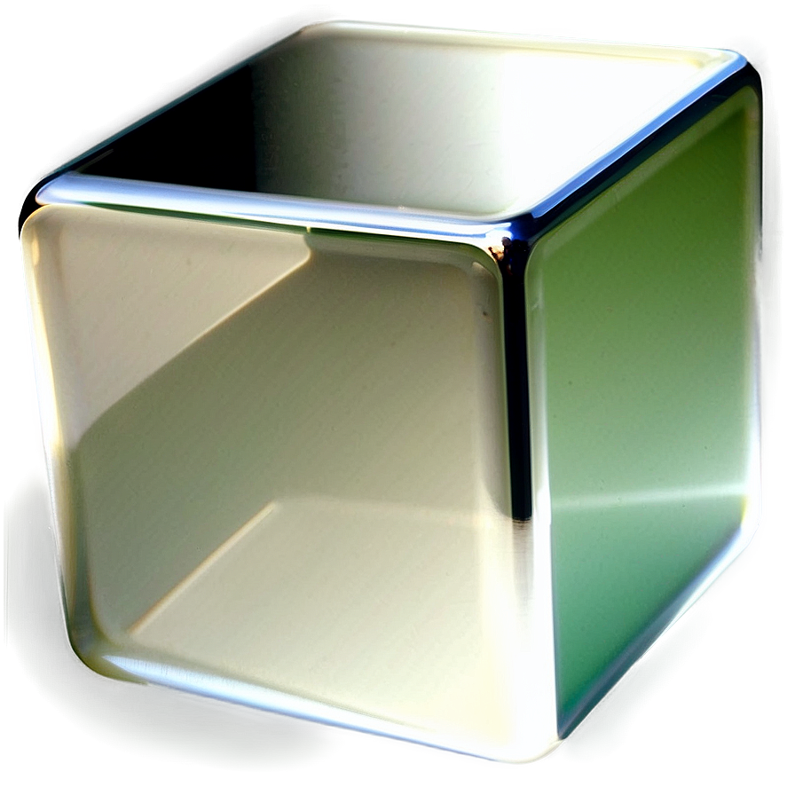 Glass Cube Png 05242024