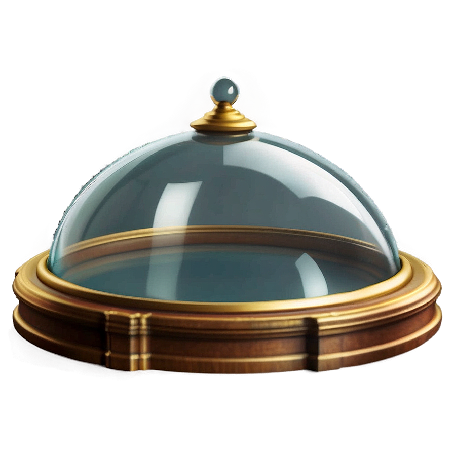 Glass Dome For Miniature Scene Png 06282024