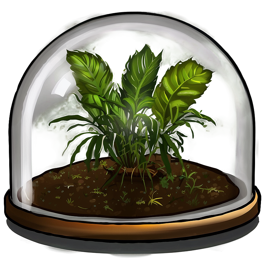 Glass Dome For Plants Png 4