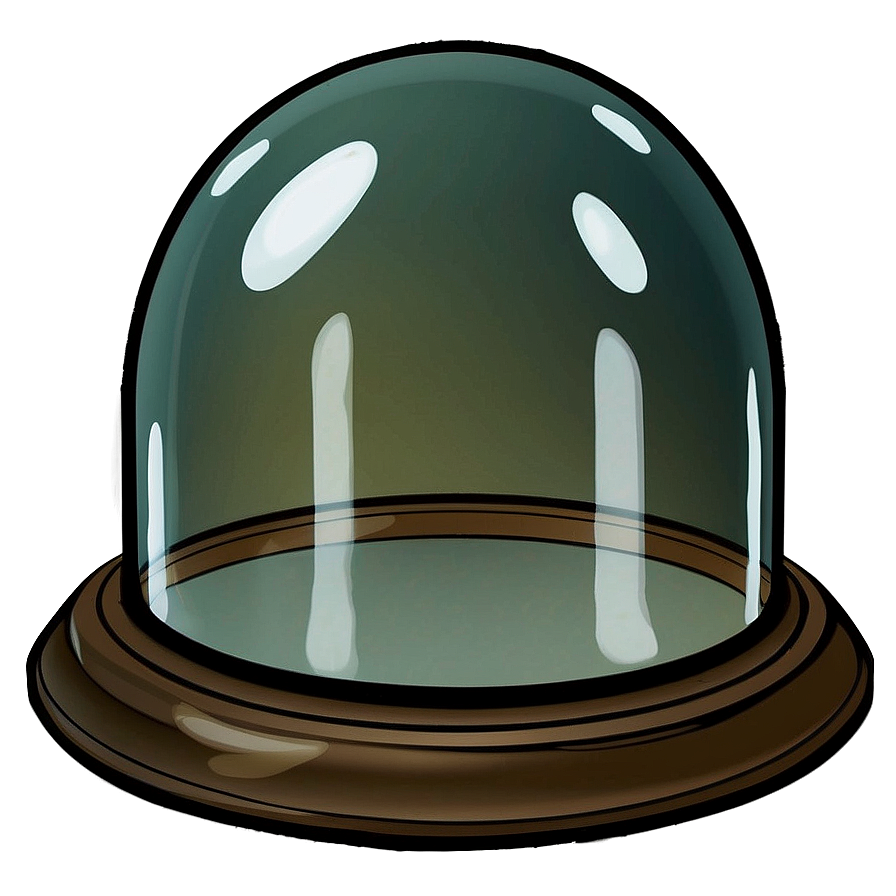 Glass Dome With Base Png Bnk