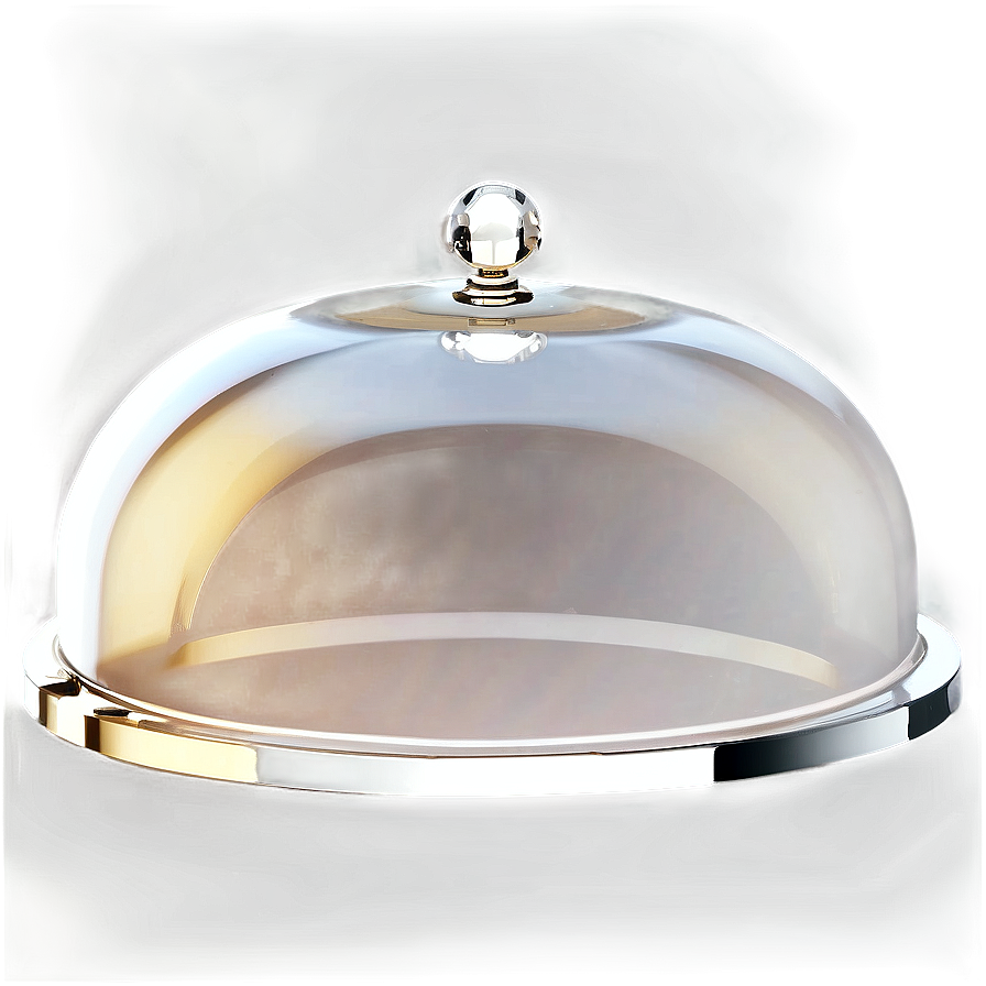 Glass Dome With Crystal Base Png Xqh51