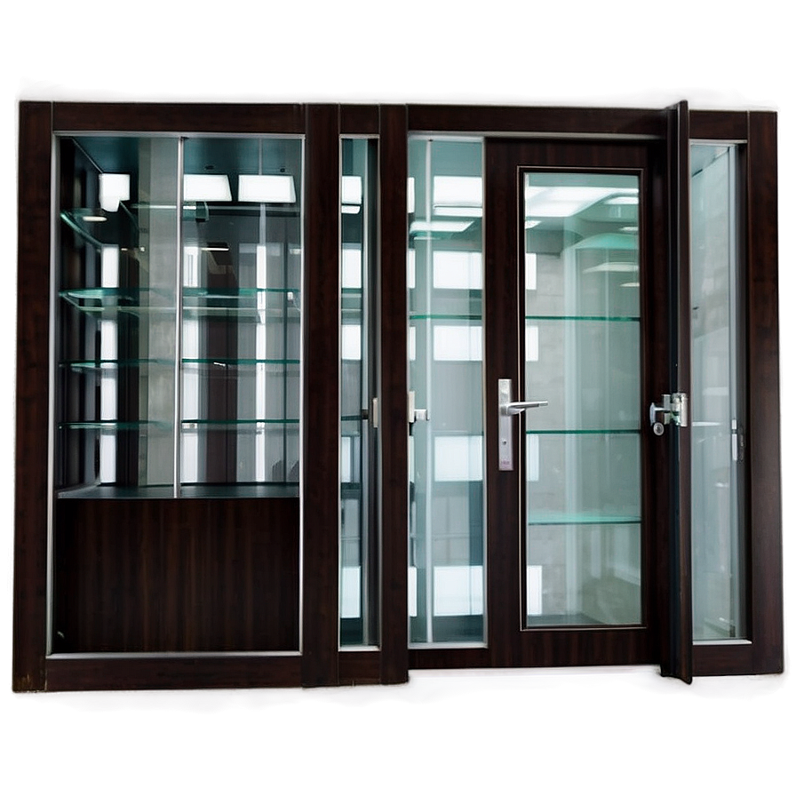 Glass Door for Office Cabin PNG 06122024 PNG with transparent background