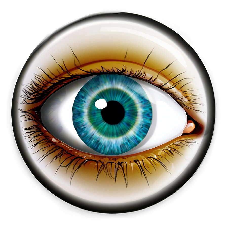 Glass Eye Illustration Png 18