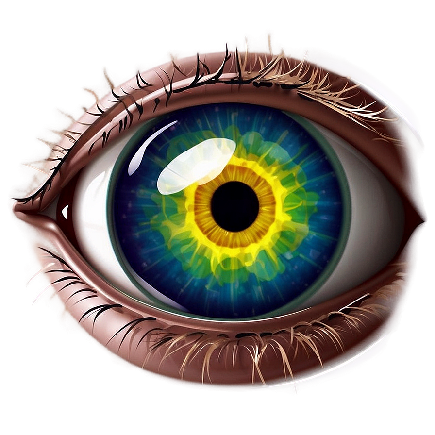 Glass Eye Illustration Png 5