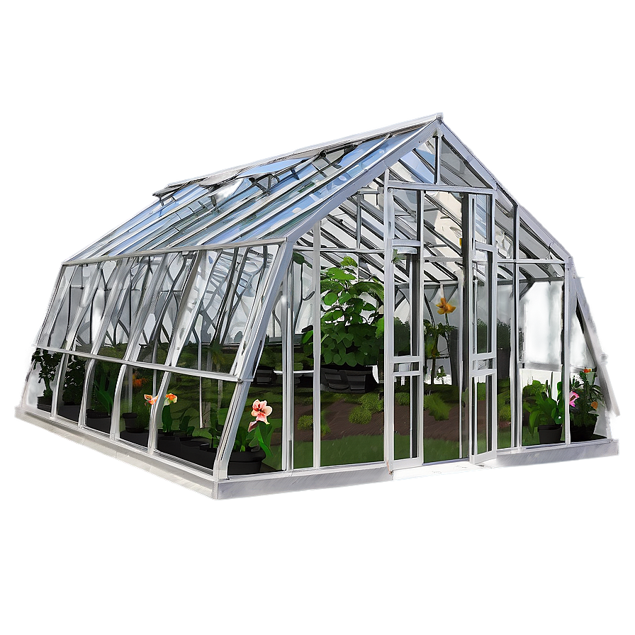"Glass Greenhouse Structure PNG" 96 PNG image with a transparent background, free high-resolution download