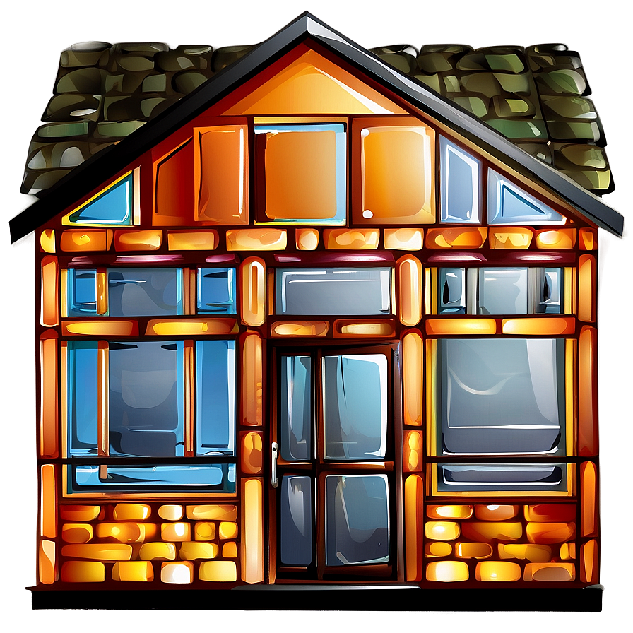 Glass House Clipart Png 82