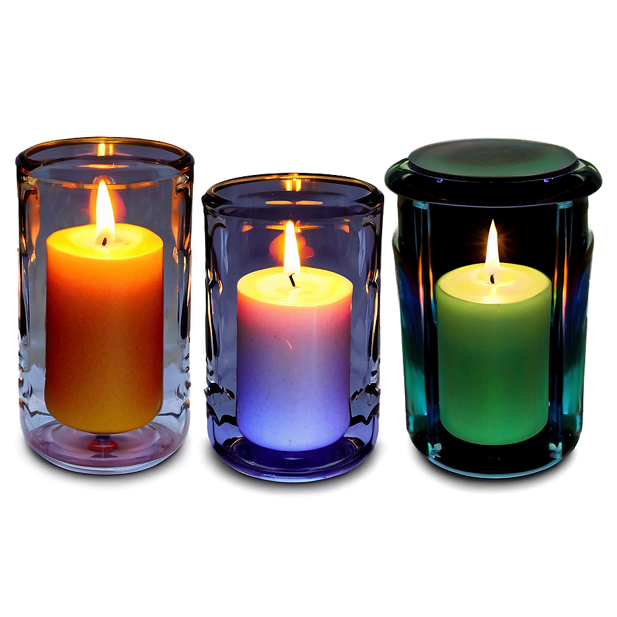 Glass Jar Candle Holder Png Vpm