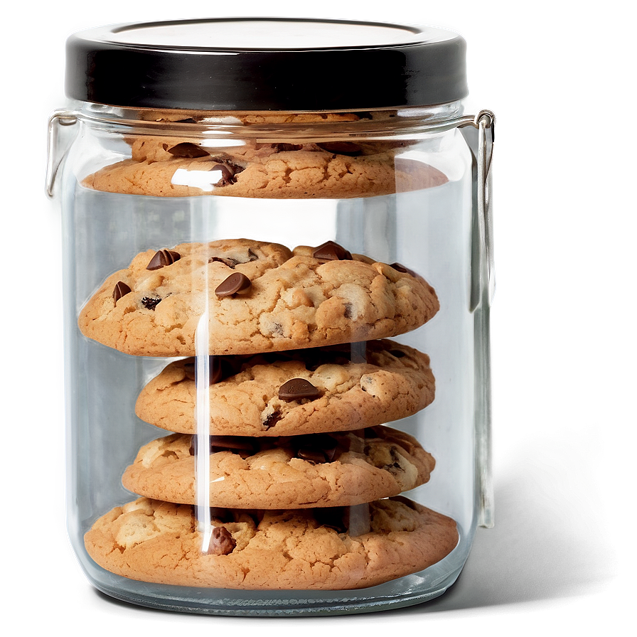 Glass Jar Full Of Cookies Png Dqa