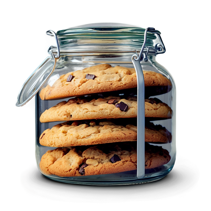 Glass Jar Full Of Cookies Png Xtf94