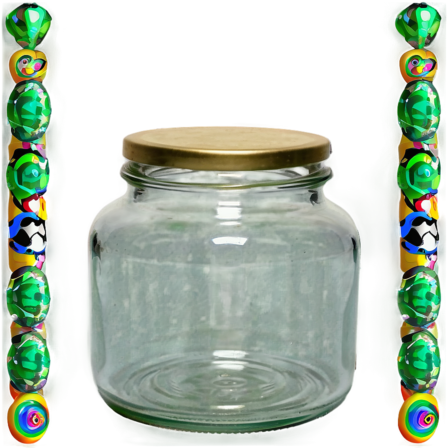 Glass Jar With Lid Png 88