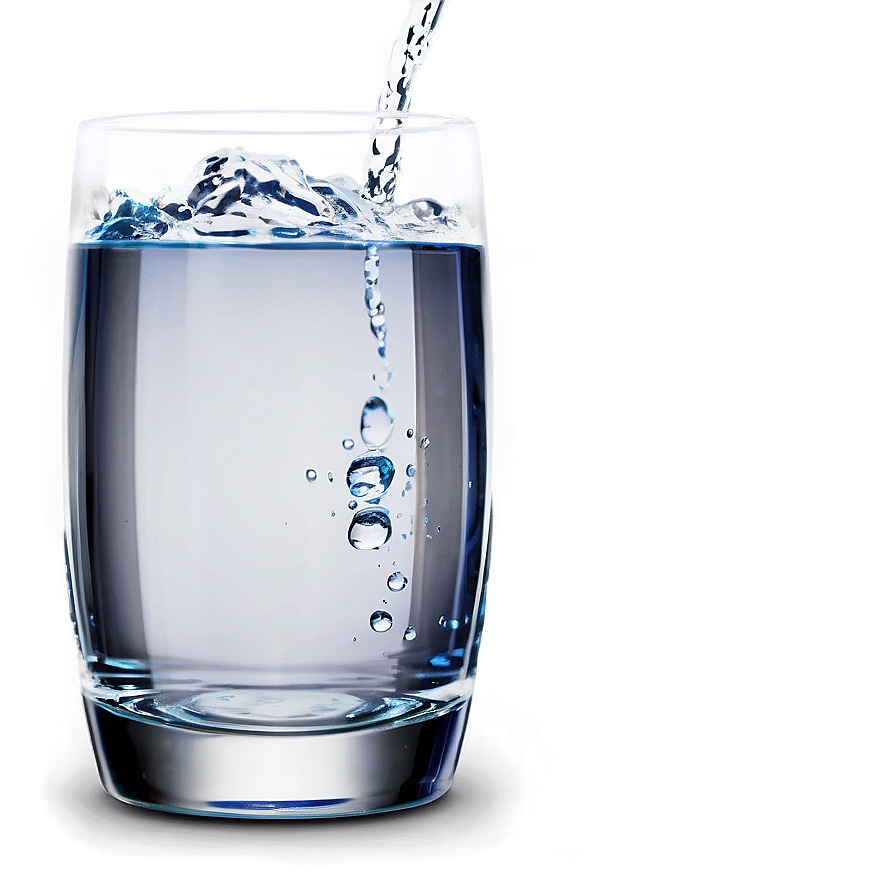 Glass Of Water For Health Png 05252024