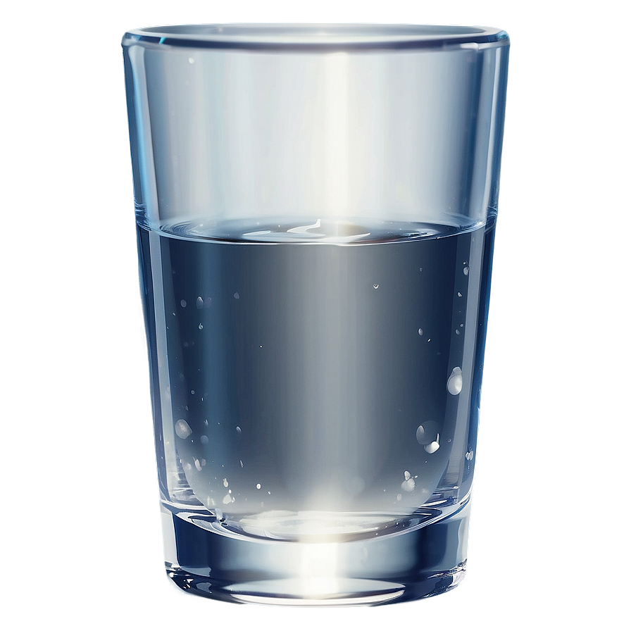 Glass Of Water Silhouette Png Jlk94