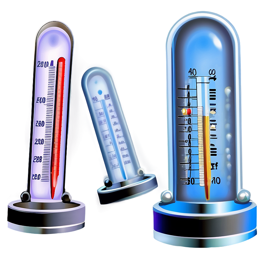 Glass Thermometer Png 17