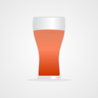 Glassof Juice Vector Illustration