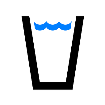 Glassof Water Icon PNG with transparent background