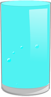 Glassof Water Vector Illustration PNG image with a transparent background, free high-resolution download