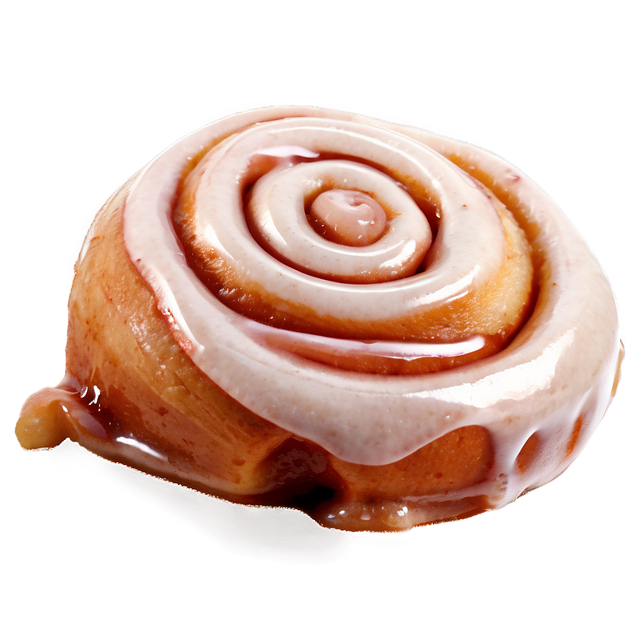 Glazed Cinnamon Roll Treat Png Dlr