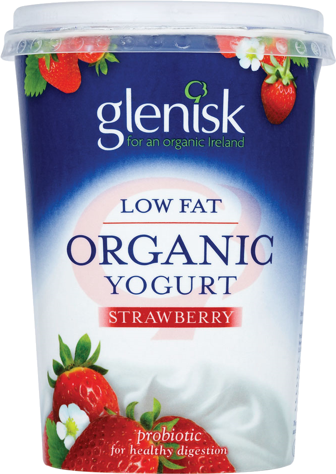 Glenisk Organic Strawberry Yogurt