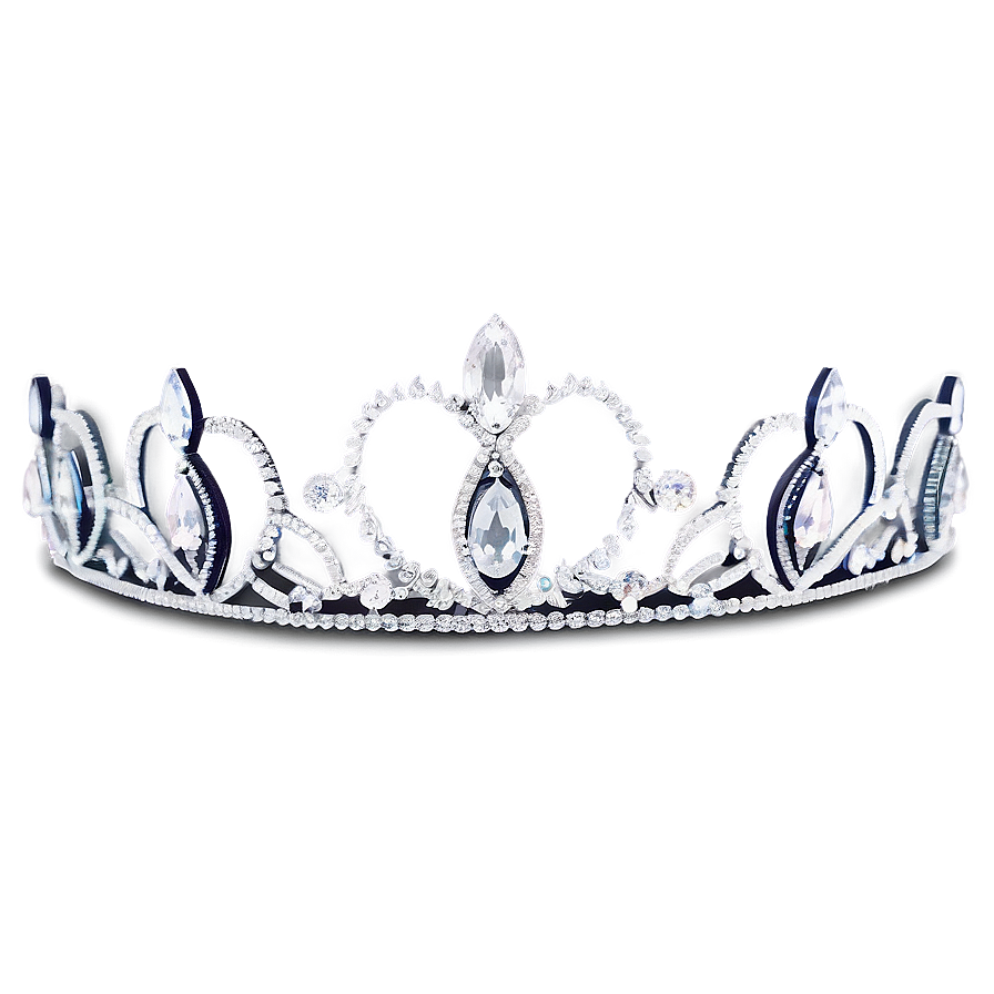 Glimmering Crystal Tiara Png 1