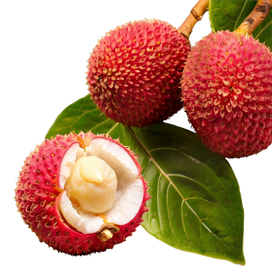 Glistening Fresh Lychee Png 36