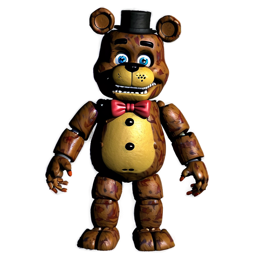 Glitch Freddy Fazbear Png 05252024