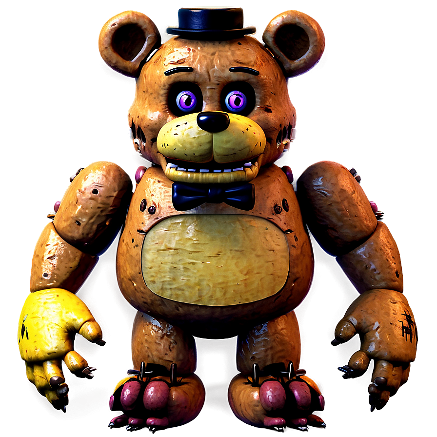 Glitch Freddy Fazbear Png Upx