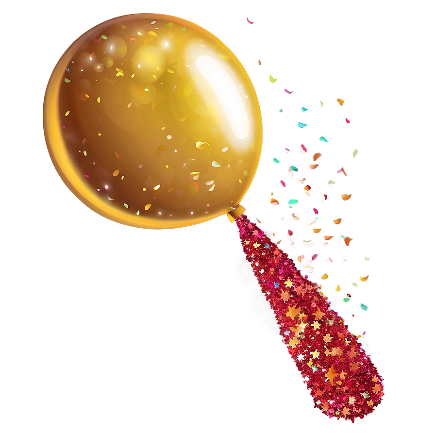 Glitter Balloon Float Png 51