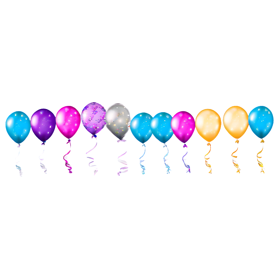 Glitter Balloon Png 65