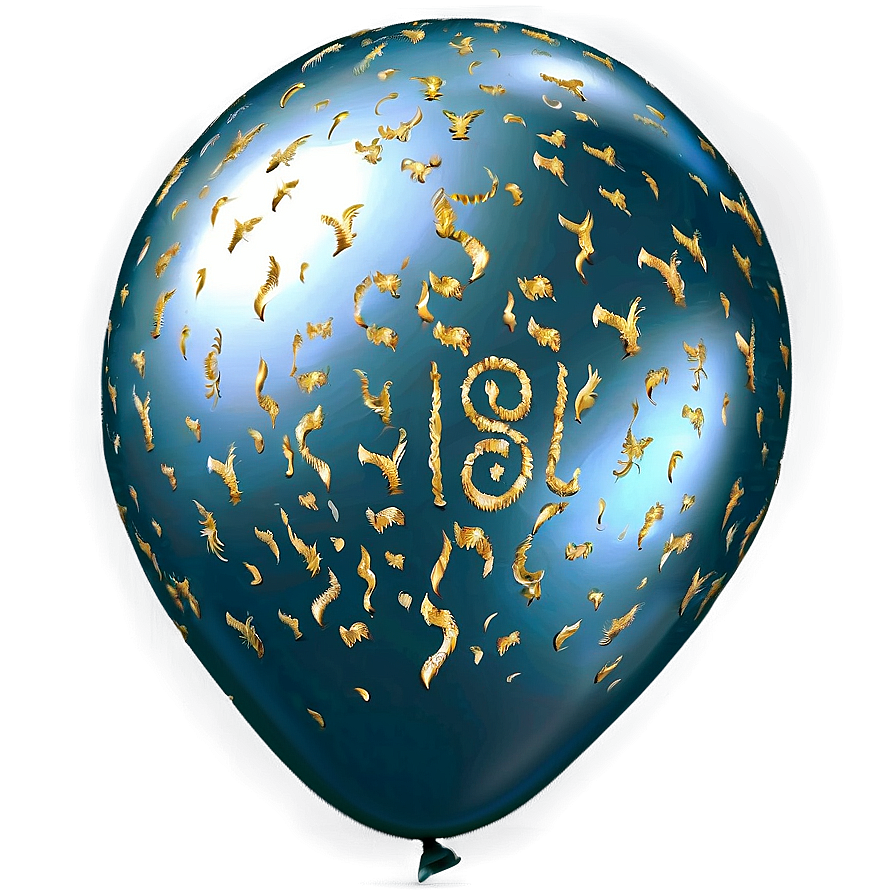 Glitter Balloon Png 89