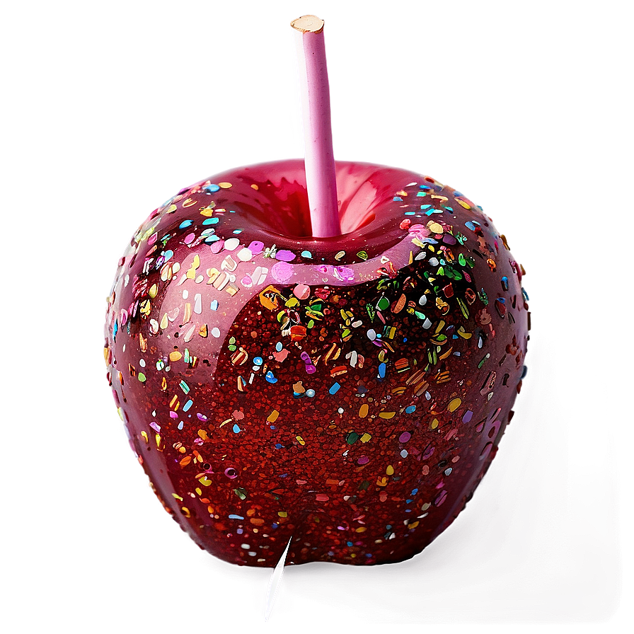 Glitter Candy Apple Png 64