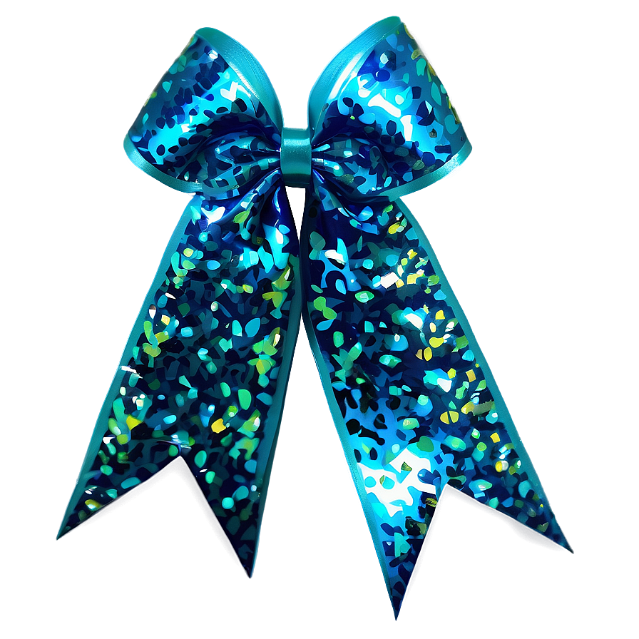 Glitter Cheer Bow Png 5