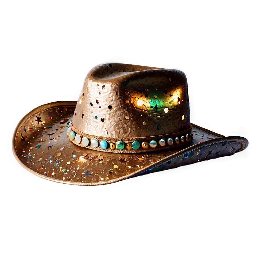 Glitter Cowboy Hat Transparent Png Rba83