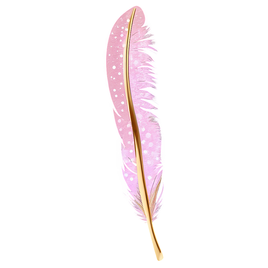 Glitter Feather Soft Png 72